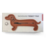 Kikkerland Terracotta Dachshund Trinket Tray