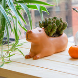 Kikkerland Ceramic Planter - Large Capybara