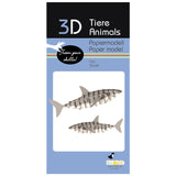 Fridolin 3D Animals Paper Model - Shark