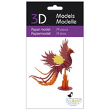 Fridolin 3D Animals Paper Model - Phoenix