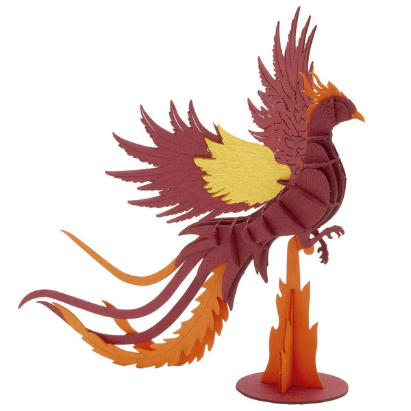 Fridolin 3D Animals Paper Model - Phoenix