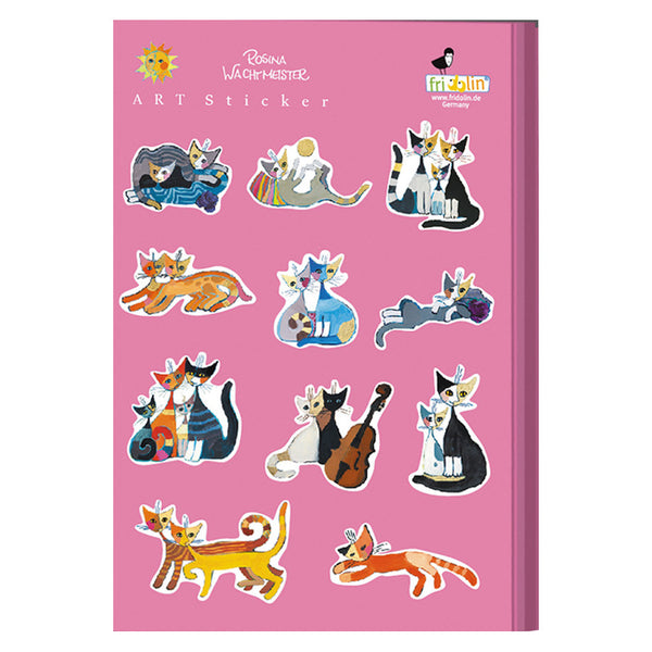 Fridolin Art Stickers - Rosina Wachtmeister: Cats