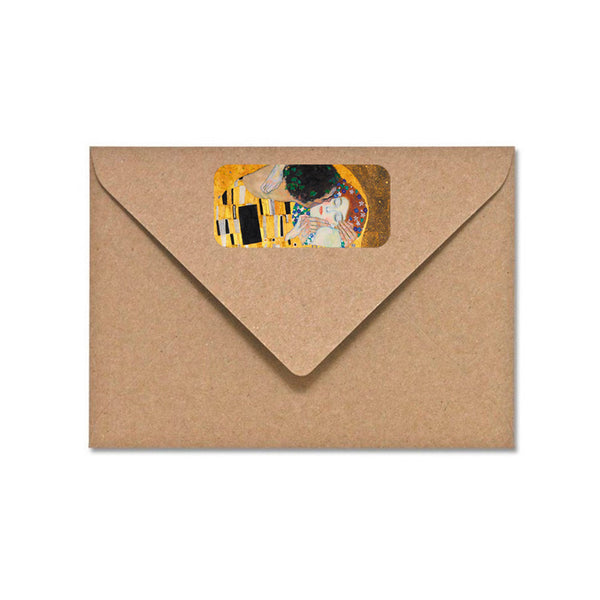 Fridolin Art Stickers - Gustav Klimt: The Kiss