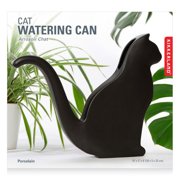 Kikkerland Porcelain Cat Watering Can