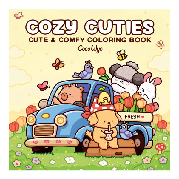 Cozy Cuties Colouring Book by Coco Wyo