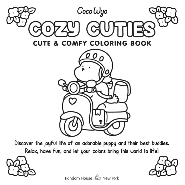 Cozy Cuties Colouring Book by Coco Wyo