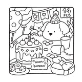 Cozy Cuties Colouring Book by Coco Wyo