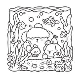 Cozy Cuties Colouring Book by Coco Wyo