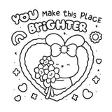 Cozy Vibes Colouring Book by Coco Wyo