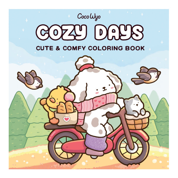 Cozy Days Colouring Book by Coco Wyo