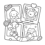 Cozy Days Colouring Book by Coco Wyo
