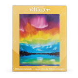 Villager Puzzles 500pc Puzzle - Rainbow Northern Lights