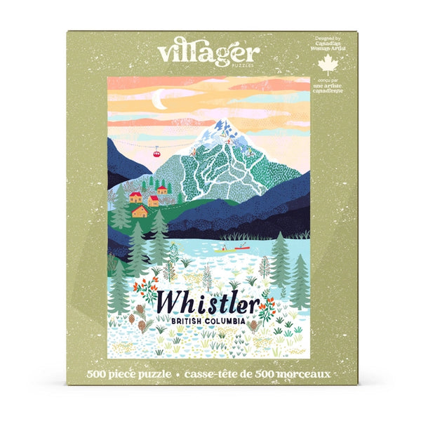 Villager Puzzles 500pc Puzzle - Whistler Mountain