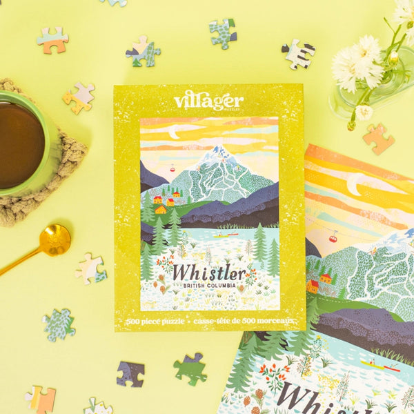 Villager Puzzles 500pc Puzzle - Whistler Mountain