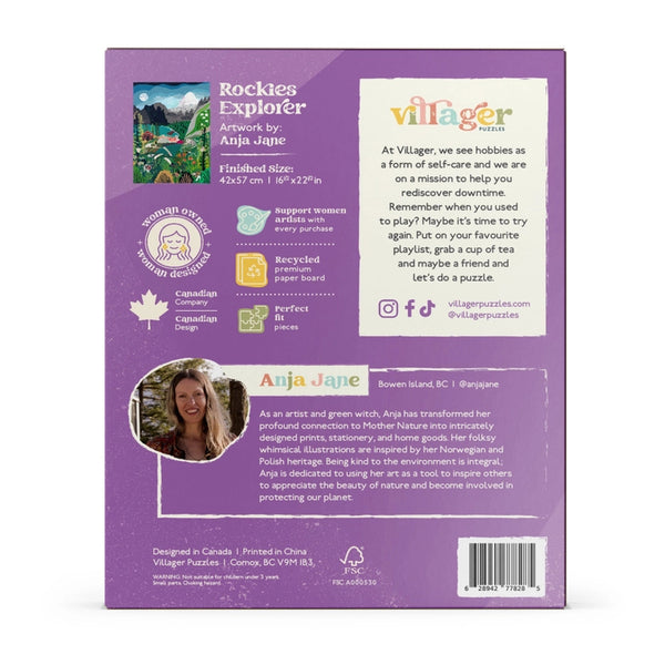 Villager Puzzles 500pc Puzzle - Rockies Explorer