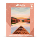 Villager Puzzles 500pc Puzzle - Canoeing at Dawn
