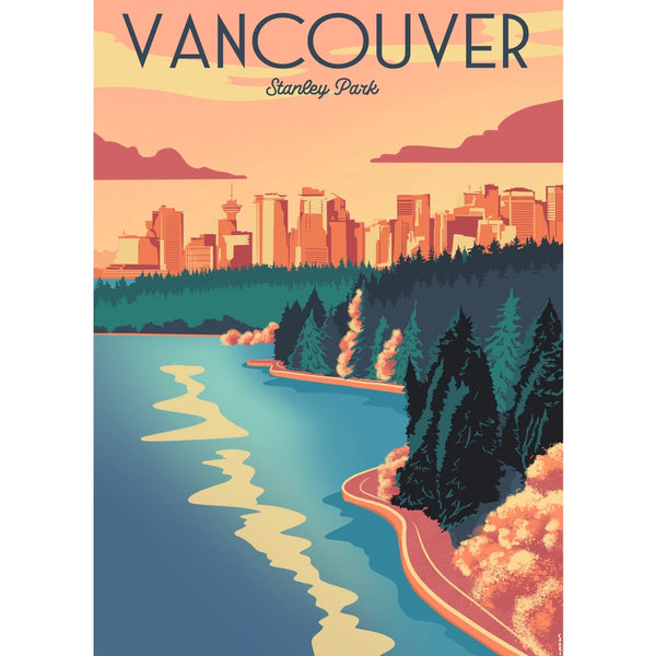 Villager Puzzles 1000pc Puzzle - Vancouver Sunset