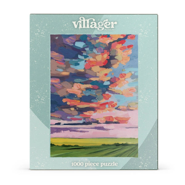 Villager Puzzles 1000pc Puzzle - Prairie Sky
