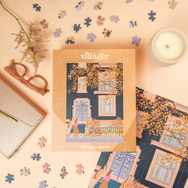 Villager Puzzles 1000pc Puzzle - Autumn in Montreal