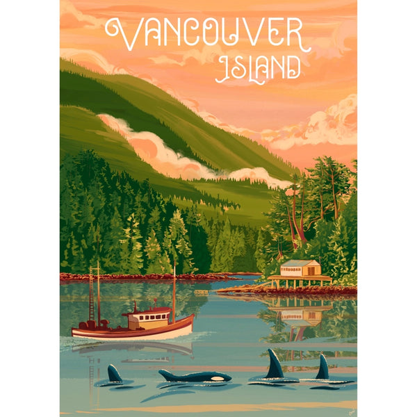 Villager Puzzles 1000pc Puzzle - Vancouver Island