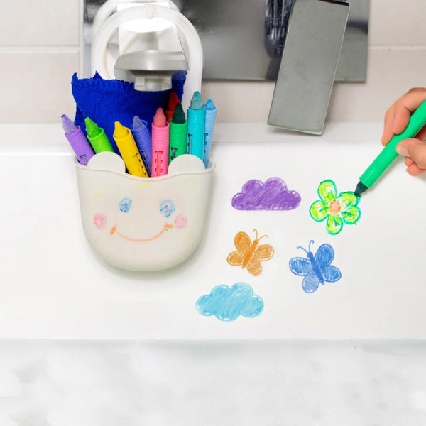 Tiger Tribe Bath Crayon Station - Rainbow Splash (12pk)