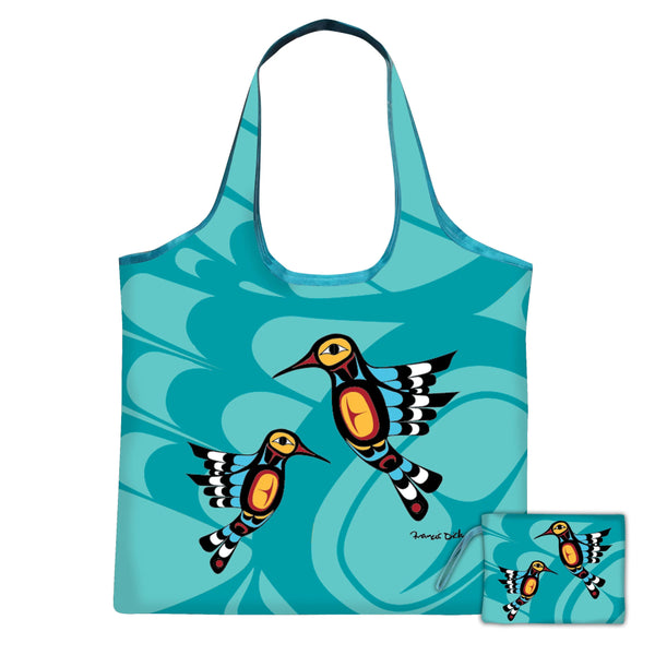 Oscardo Foldable Bag - Hummingbird