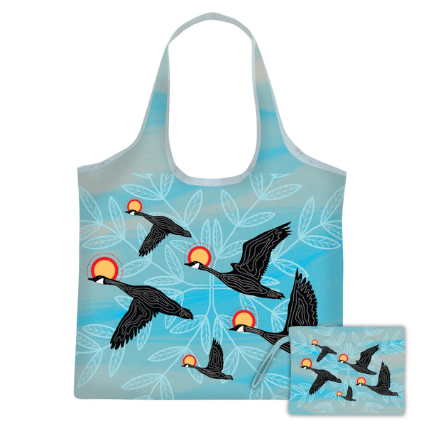 Oscardo Foldable Bag - Niskak (Geese)