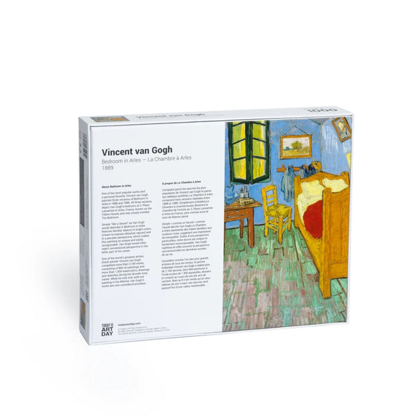 Today is Art Day 1000pc Puzzle - Van Gogh, Bedroom in Arles