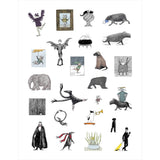 Pomegranate Edward Gorey Sticker Book