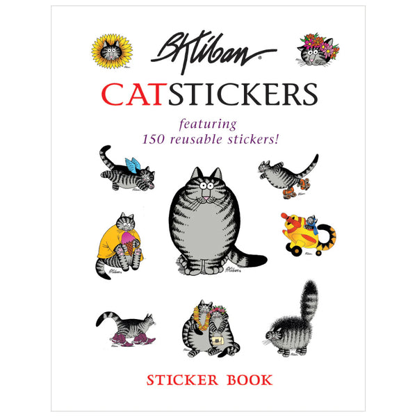 Pomegranate Sticker Book - B. Kliban CatStickers
