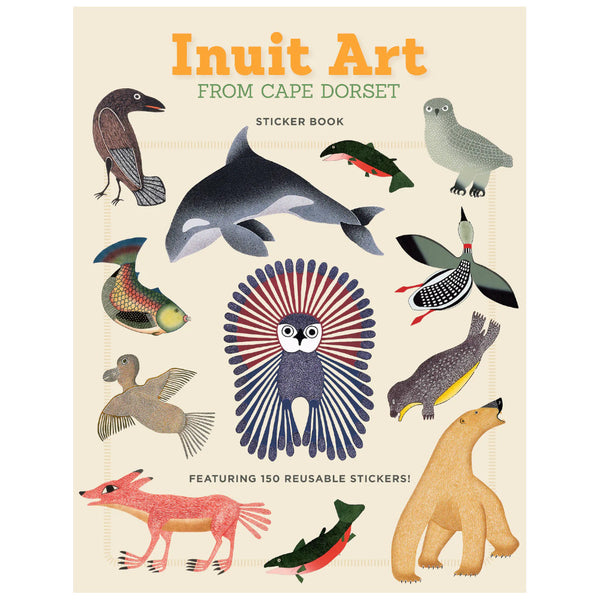 Pomegranate Sticker Book - Inuit Art from Cape Dorset