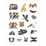 Pomegranate Sticker Book - Inuit Art from Cape Dorset