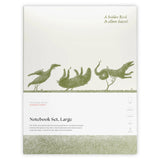 Pomegranate Notebook Set, Large Lined 3pk Edward Gorey