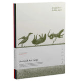 Pomegranate Notebook Set, Large Lined 3pk Edward Gorey