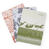 Pomegranate Notebook Set, Large Lined 3pk Edward Gorey