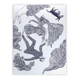 Pomegranate Notebook Set, Large Lined 3pk Edward Gorey