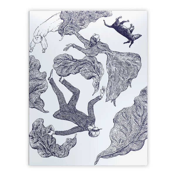 Pomegranate Notebook Set, Large Lined 3pk Edward Gorey