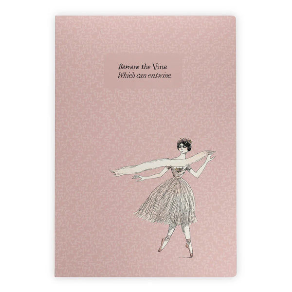 Pomegranate Notebook Set, A5 Lined 3pk Edward Gorey