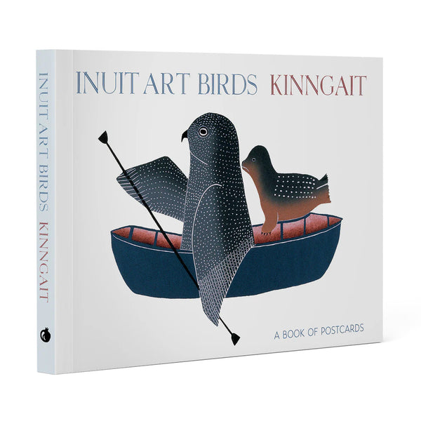 Pomegranate Book of 30 Postcards - Inuit Art: Birds Kinngait Cape Dorset