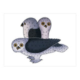 Pomegranate Book of 30 Postcards - Inuit Art: Birds Kinngait Cape Dorset