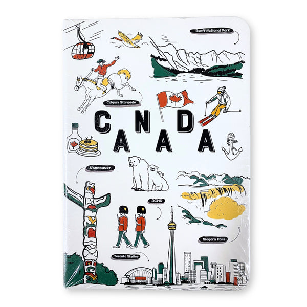 Northern Icons B6 Notebook - Canada Icons
