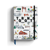 Northern Icons B6 Notebook - Illustrated City Toronto