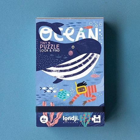 Londji Tiny Puzzle 36pc Look & Find Ocean