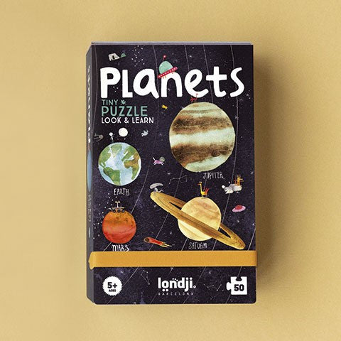 Londji Tiny Puzzle 50pc Look & Learn Planets