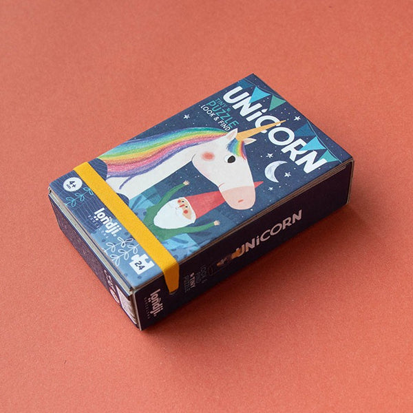 Londji Tiny Puzzle 24pc Look & Find Unicorn