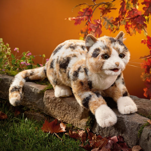 Folkmanis Hand Puppet - Calico Cat