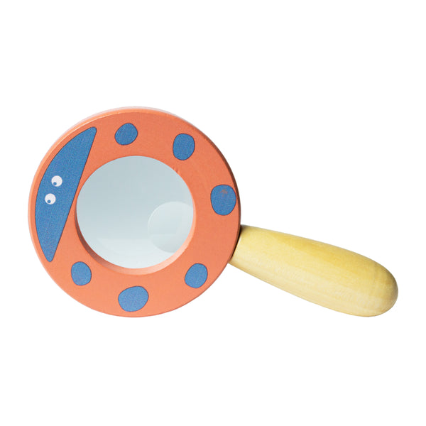 House of Marbles Natural Discovery Wooden Magnifying Glass