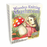 House of Marbles Wooden Knitting Kit - Mushroom