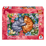 Schmidt 1000pc Puzzle - Sleeping Velvet Paws