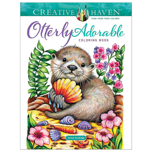 Creative Haven Colouring Book - Otterly Adorable